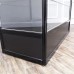 FixtureDisplays®  Black Aluminum Showcase Full Vision 48 Inch Frame Shelf Retail Store Display Cabinet 10111